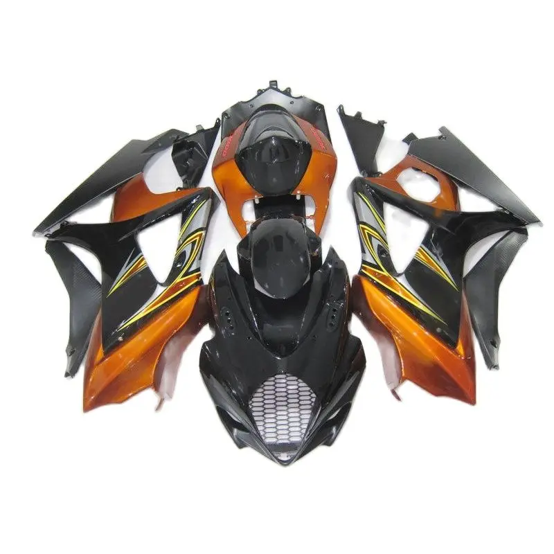 

Пластиковые обтекатели для SUZUKI GSXR 1000 2007 2008 черный коричневый обтекатель GSXR1000 07 08 DL818