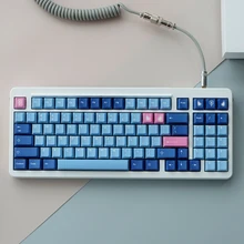 126 Keys/set PBT Dye Subbed Keycap For MX Switch Mechanical Keyboard Onim Theme Key Caps Cherry Profile Keycaps