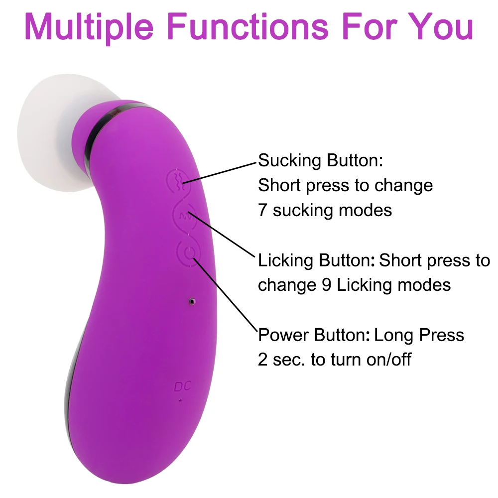 2 in 1 Tongue Licking Vibrator Breast Massager Nipple Sucker Vagina Sucking Pump Clitoris G spot Stimulation Sex Toys for Woman | Красота и