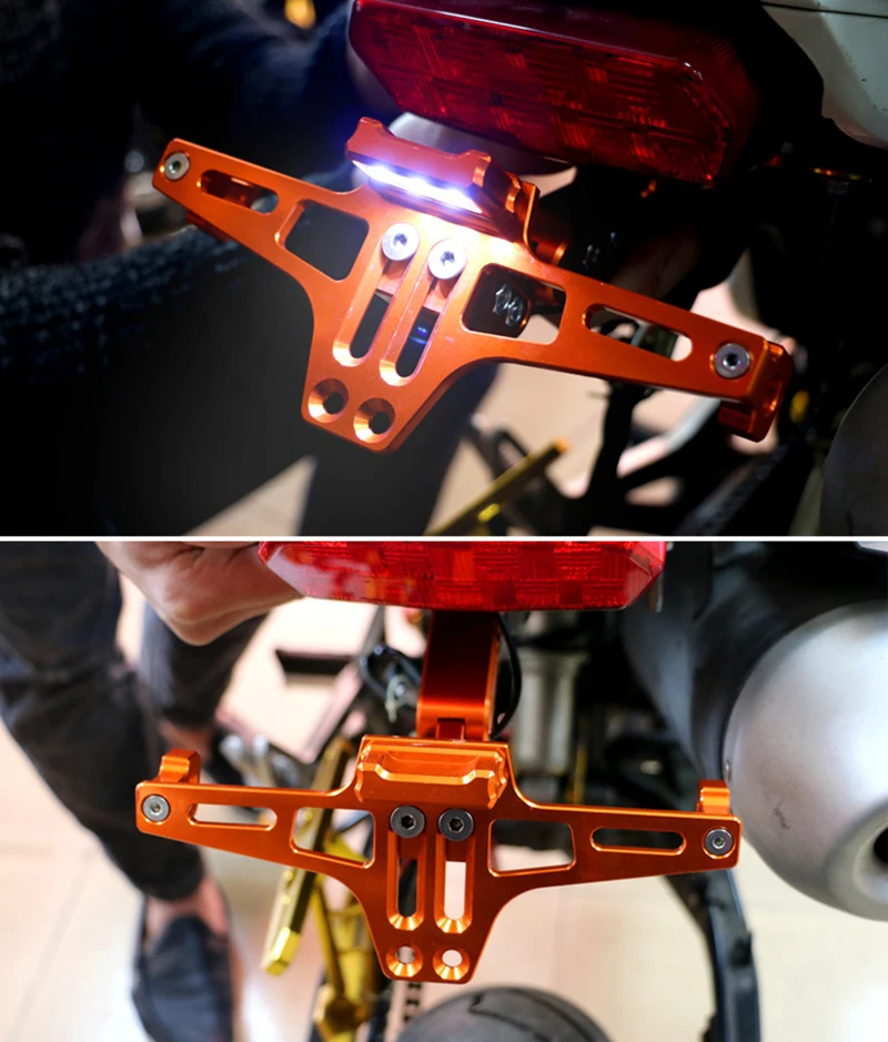 Держатель заднего номерного знака мотоцикла и указатель поворота для YAMAHA MT07 MT09