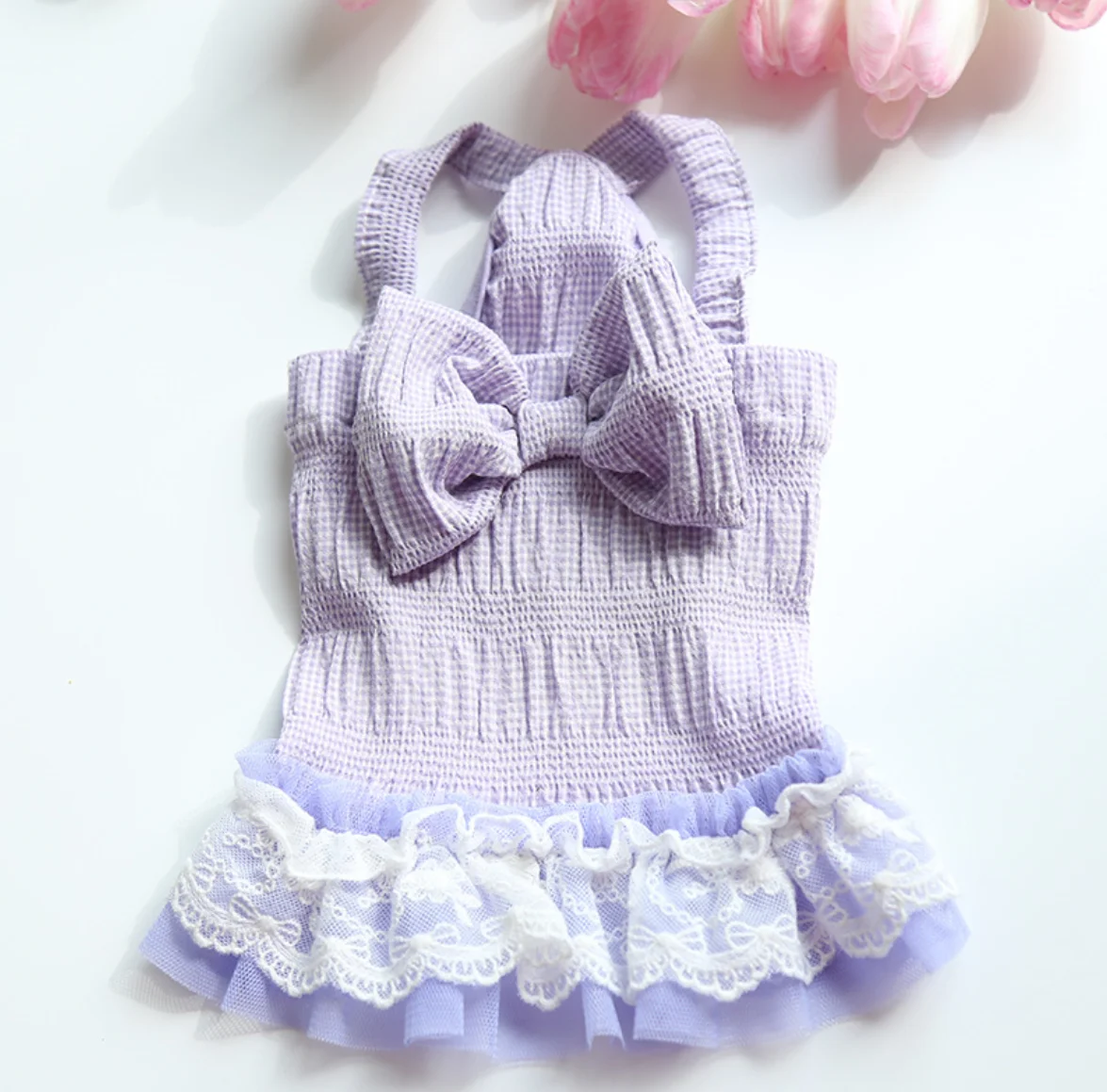 

Pet Puppy Costume Chinese Han Dynasty Vintage Style Dog Clothes Cat Dress