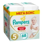 Трусики Pampers Premium Care Размер 5, 12-17кг, 68 шт Monthly Pack
