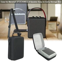 for marshall stockwell ii portable bluetooth speaker eva hard case cover shockproof dustproof travel carrying box storage pouch