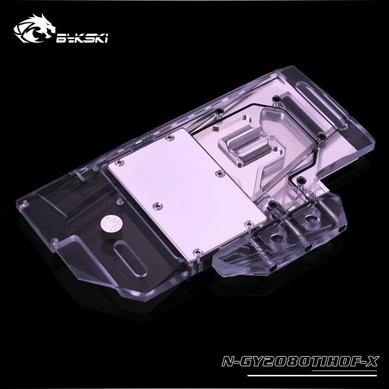 

Bykski N-GY2080TIHOF-X Full Coverage GPU Water Cooler Block For VGA Galax RTX GeForce 2080TI HOF OC lab Graphics Card Heat sink
