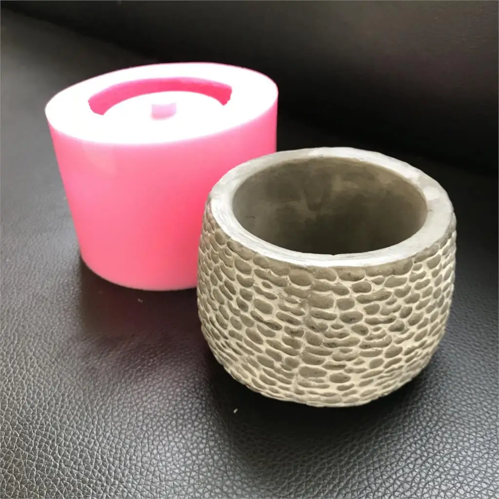 Прозрачные кашпо из цемента силиконовые глиняные формы маленькие для бетонных