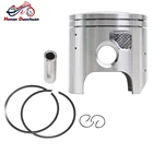 66,25 мм поршневой палец 16 мм поршневой двигатель для мотоцикла и комплект поршневых колец для KAWASAKI KDX200 KDX 200 + 25 оверсайз 0,25 + 0,25 мм