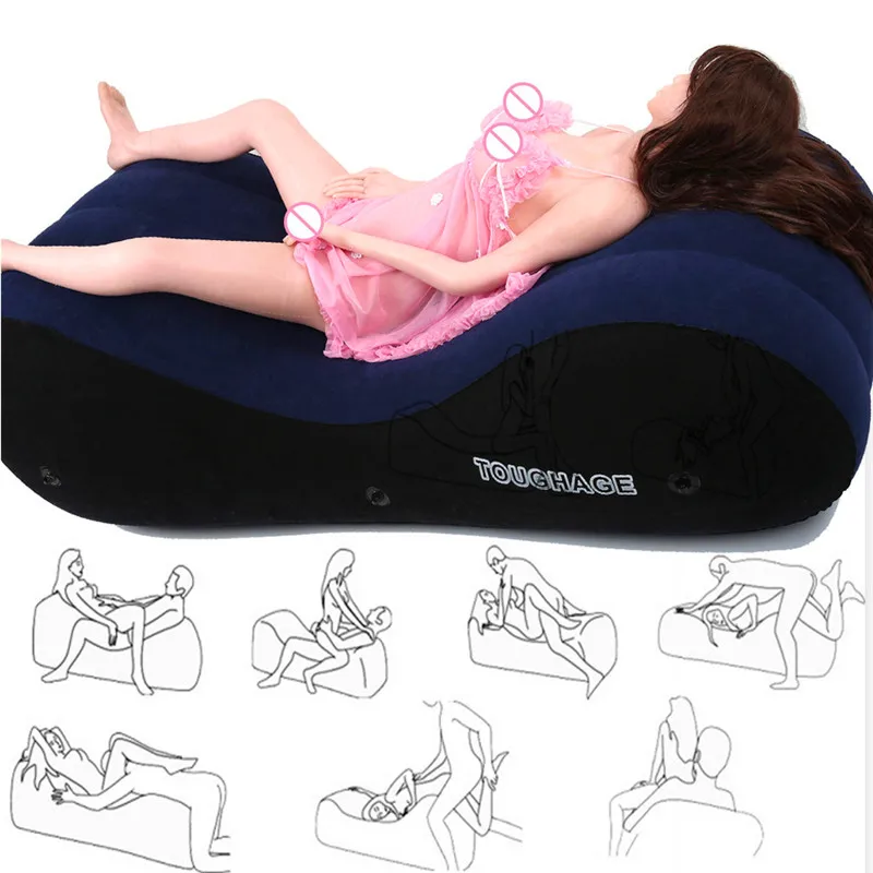 

Inflatable Sex Sofa Bed Adult Sex Furniture for Couples Sexy Toy Sexual Positions Cushions Pillow Chair BDSM Erotic SexToys