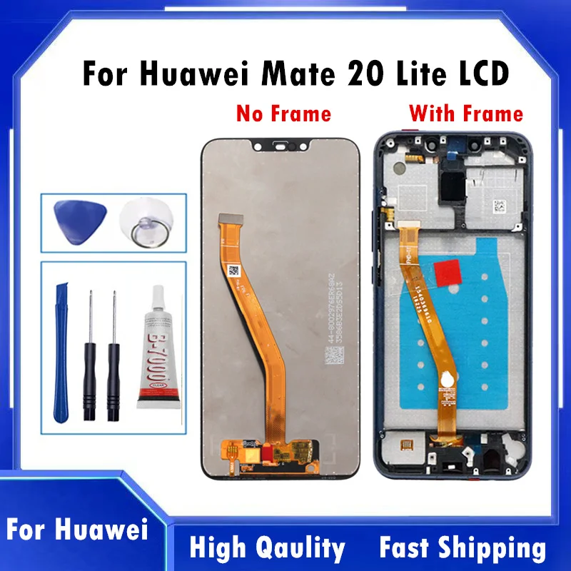 6. 3 &quotдюймовый ЖК экран для смартфона Huawei mate 20 lite дисплей сенсорный дигитайзер