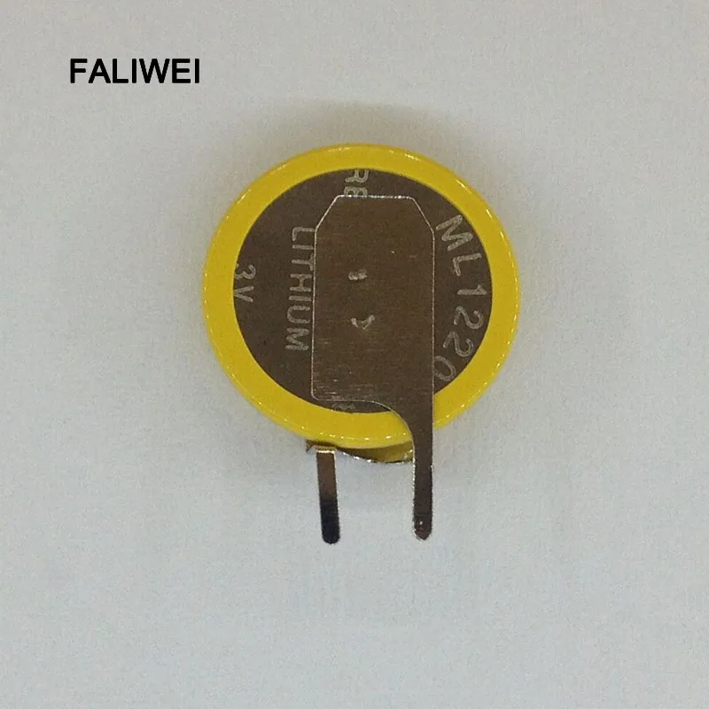 10pcs/lot ML1220 1220 Soldering foot Rechargeable 3V battery good quality | Электроника