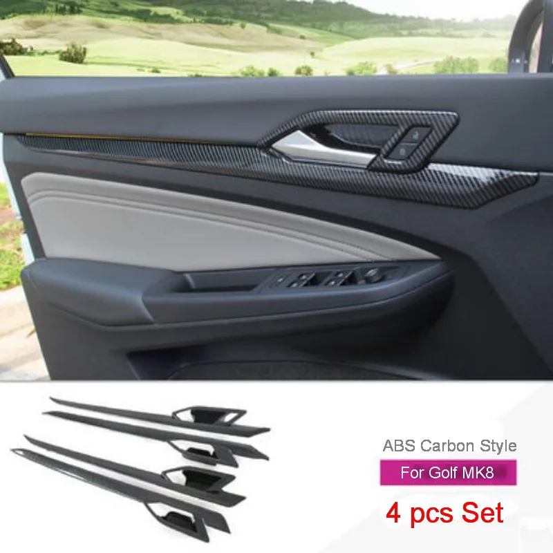 Tonlinker наклейка на внутреннюю дверную ручку автомобиля/крышку чаши s для VW GOLF MK8 2021