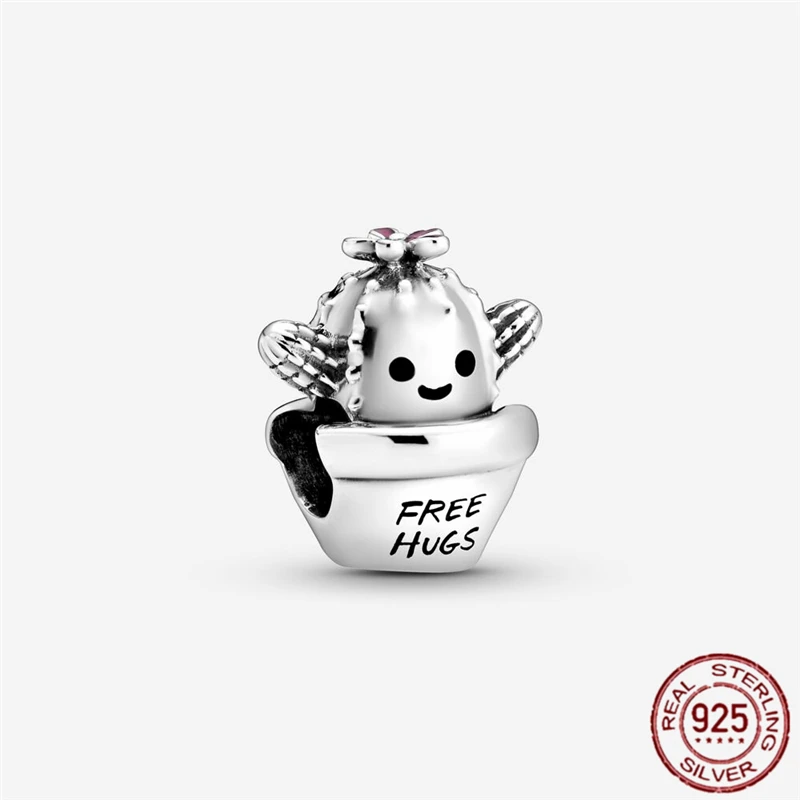

2021 New Spring S925 silver Cute Rrabbit Sheep Charms Fits Original Pandora for Women Jewelry DIY Making 925 Sterling Silver