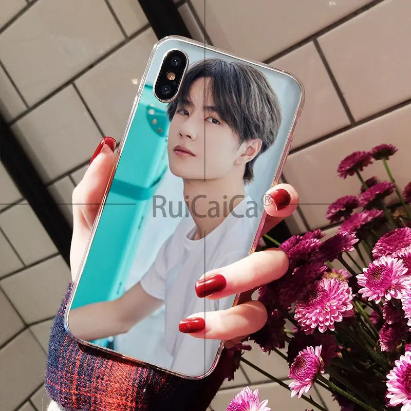 Ruicaica UNIQ Wang Yibo красочные милые аксессуары для телефонов Чехол iPhone X XS MAX 6 6s 7 7plus 8 8Plus