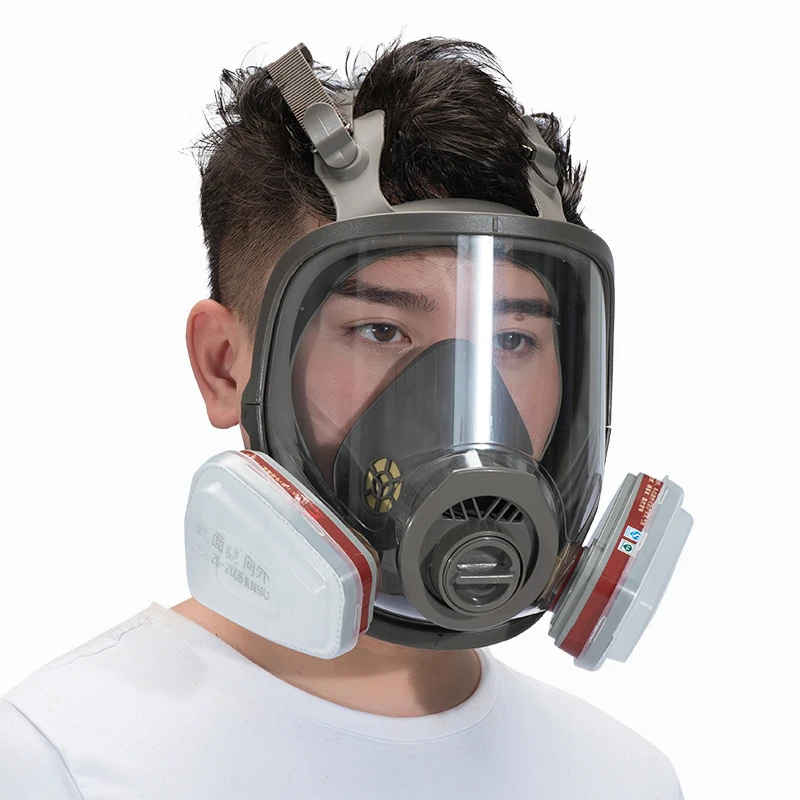 7 в 1 противогаз кислота органических анфас маска респиратор Краски химических