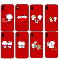 lovely cartoon couples soft mobile tpu matte phone case for iphone 12 mini shell xr 11 pro xs max se x 8 6s 7 plus 5 cover coque