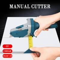 ganwei multi function gypsum board guide rail cut tool circles positioning draw scriber manual cutting machine maintenance tool