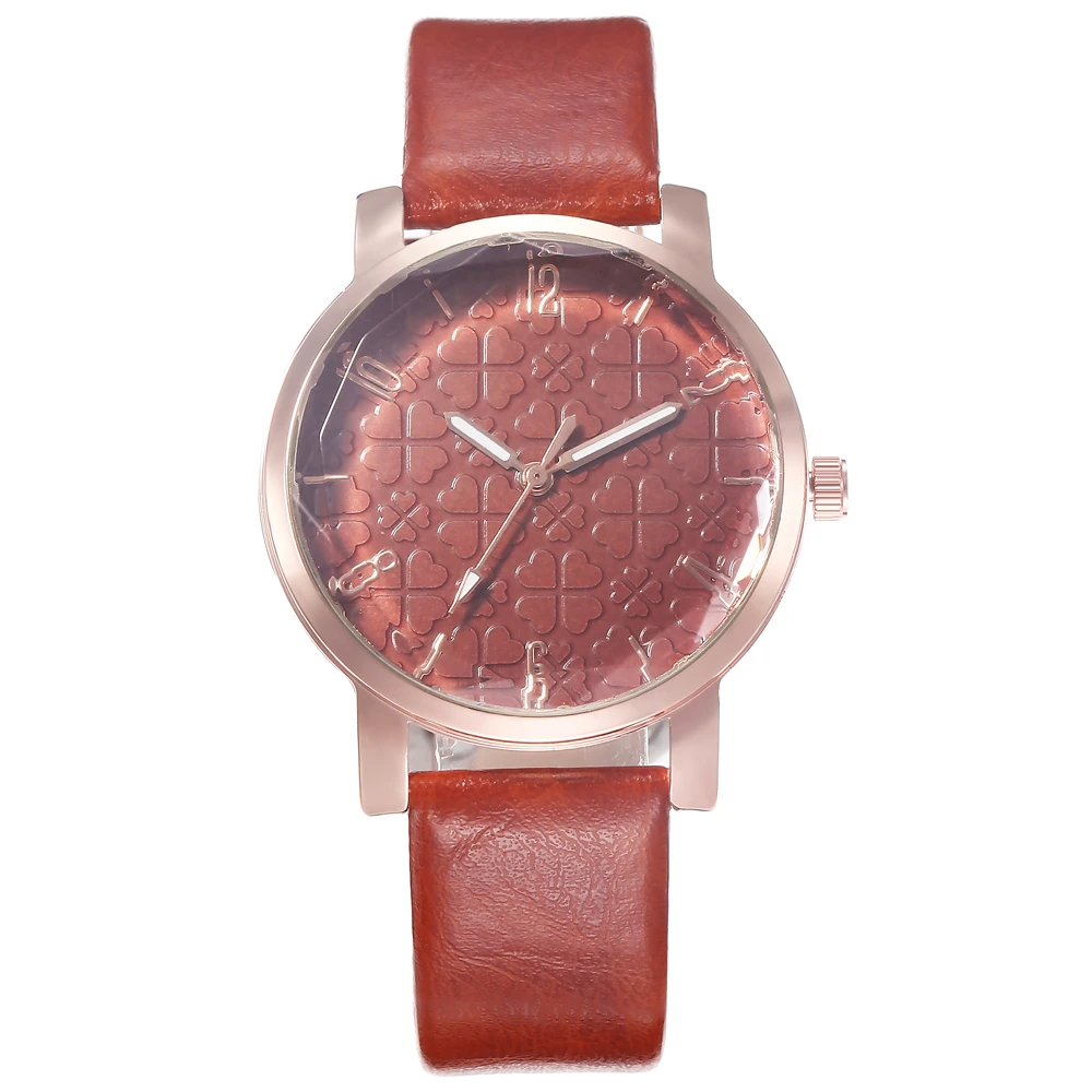 Женские кварцевые часы Reloj De Mujer Grande в простом стиле элегантные женские с