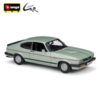 bburago 124 model car simulation alloy racing metal toy car children toy gift collection ford capri 1982