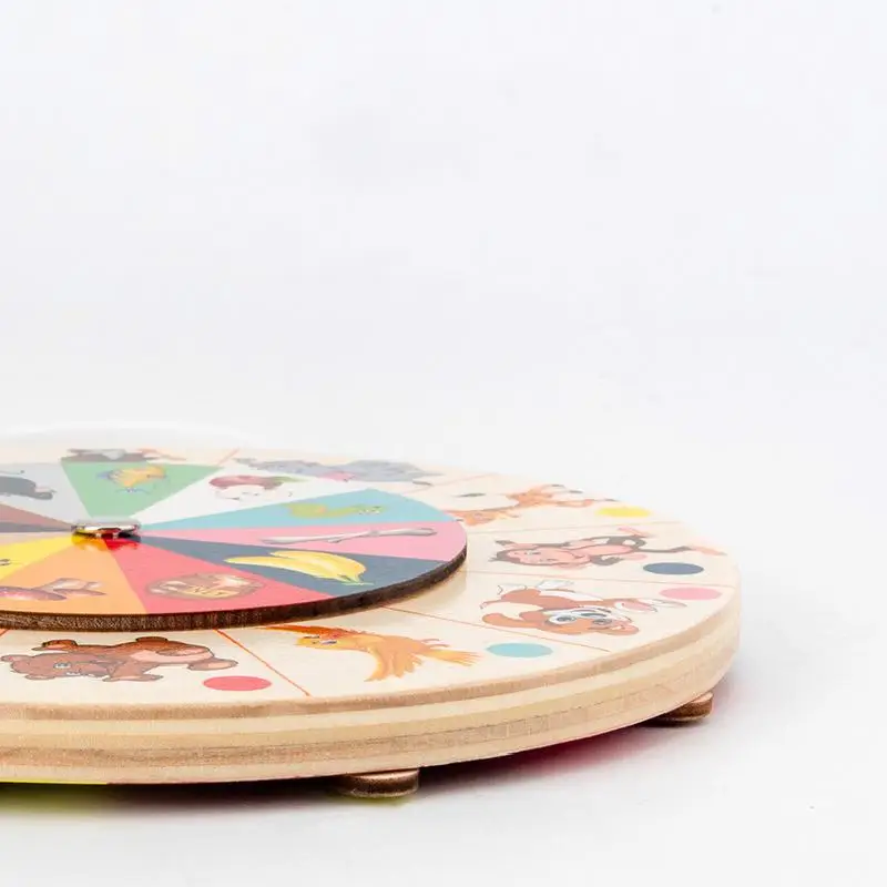 

Wooden Educational Toy Children Animal Matching Multifunctional Double-sided Multiplication Arithmetic Decomposition Board