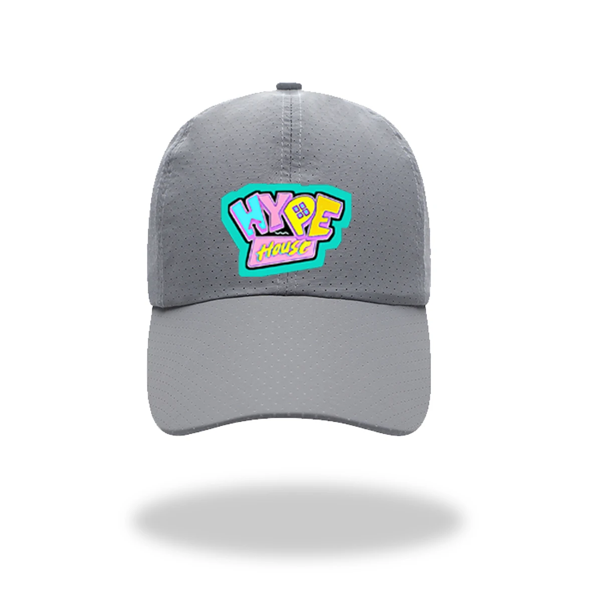 

Hype House Women's Men's Baseball Cap Summer New Unisex Hip Hop Hats Beach Street Letters Solid Color Breathable Mesh Sun Cap