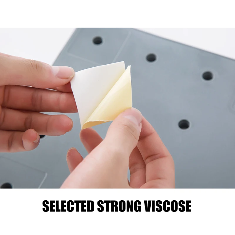 DIY Пластиковые настенные крепления стеллаж для хранения отверстие ПЛАСТИНА
