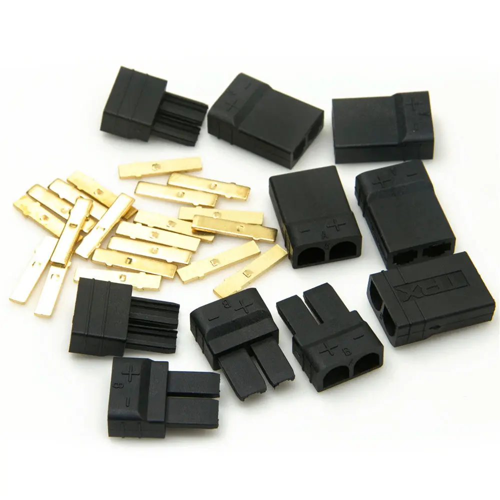 10/20pcs XT60 XT-60 Male Female T Connectors Plugs EC3 TR For RC Lipo Battery (5/10 pair) Wholesale | Игрушки и хобби