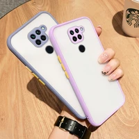 Shockproof Soft TPU Silicone Clear Case Cover For Xiaomi Redmi Note Phone Case Shockproof Simple Matte Anti Scratches Cover