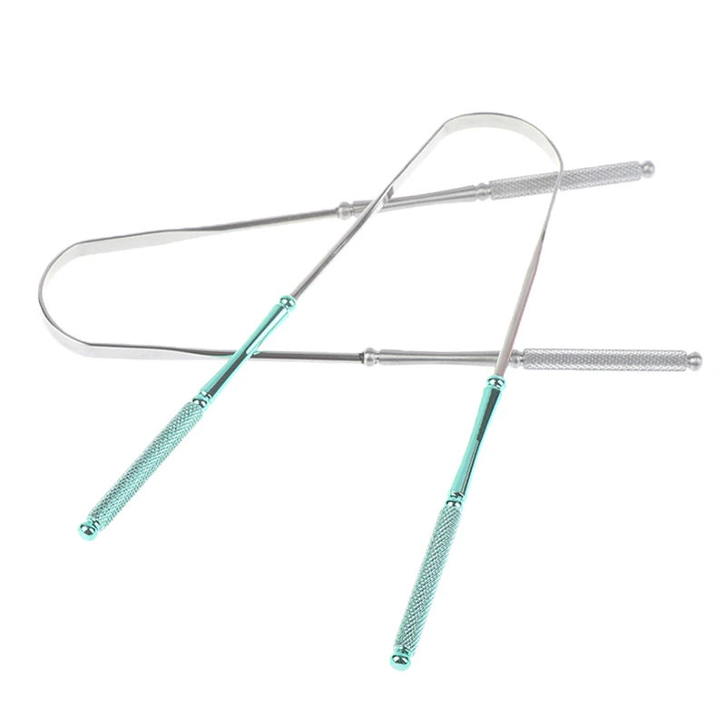 Скребок для языка из нержавеющей стали щетка чистки рта свежая очистка дыхания