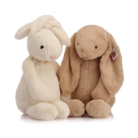 cartoon rabbit doll soft plush toys cute long ears bunny appease toy for kids cute plush stuffed animal sleeping toys for babies