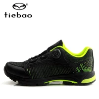 tiebao cycling shoes self lock mtb breathable mesh upper bicycle shoes outdoor leisure bike shoes men sneakers zapatillas mtb