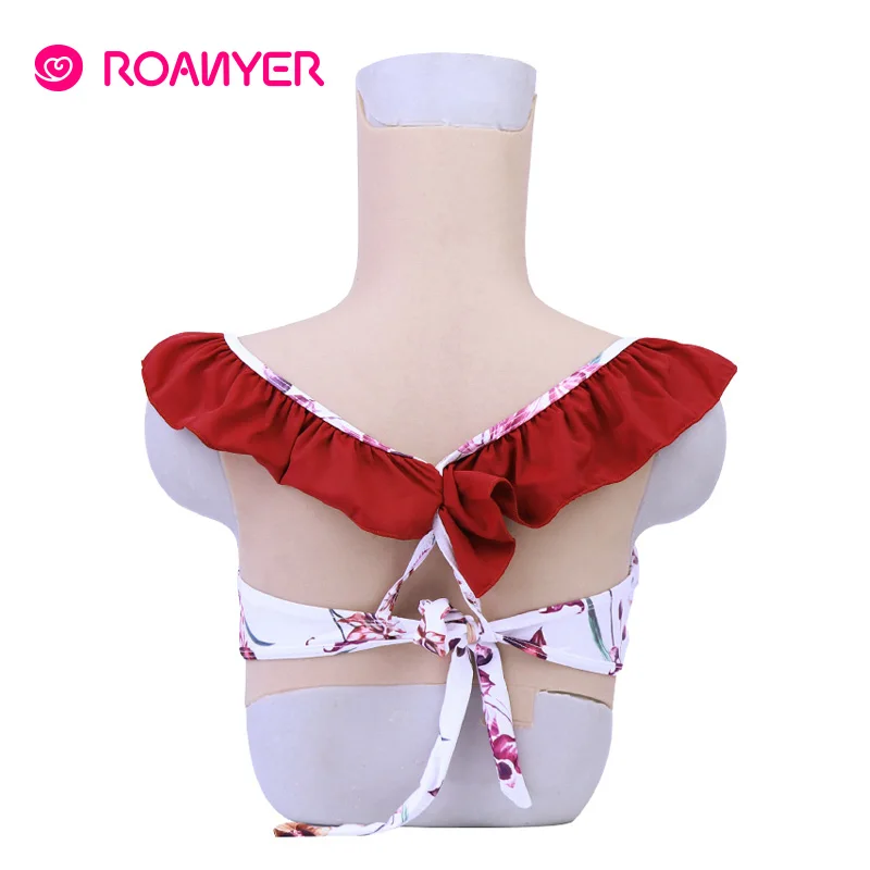 Искусственные Силиконовые накладные груди Roanyer искусственные C-образные чашки