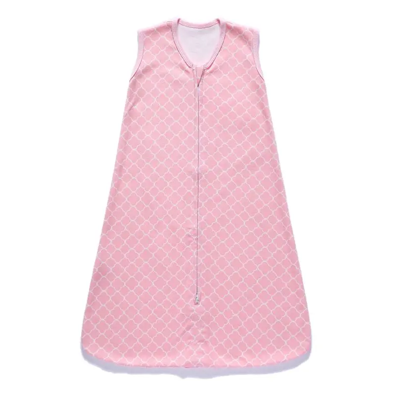 

Cotton Sleeveless Baby Sleeping Bag for 3-12 Months Newborn Wearable Blanket Soft Nursery Bedding for Child Boys Girls
