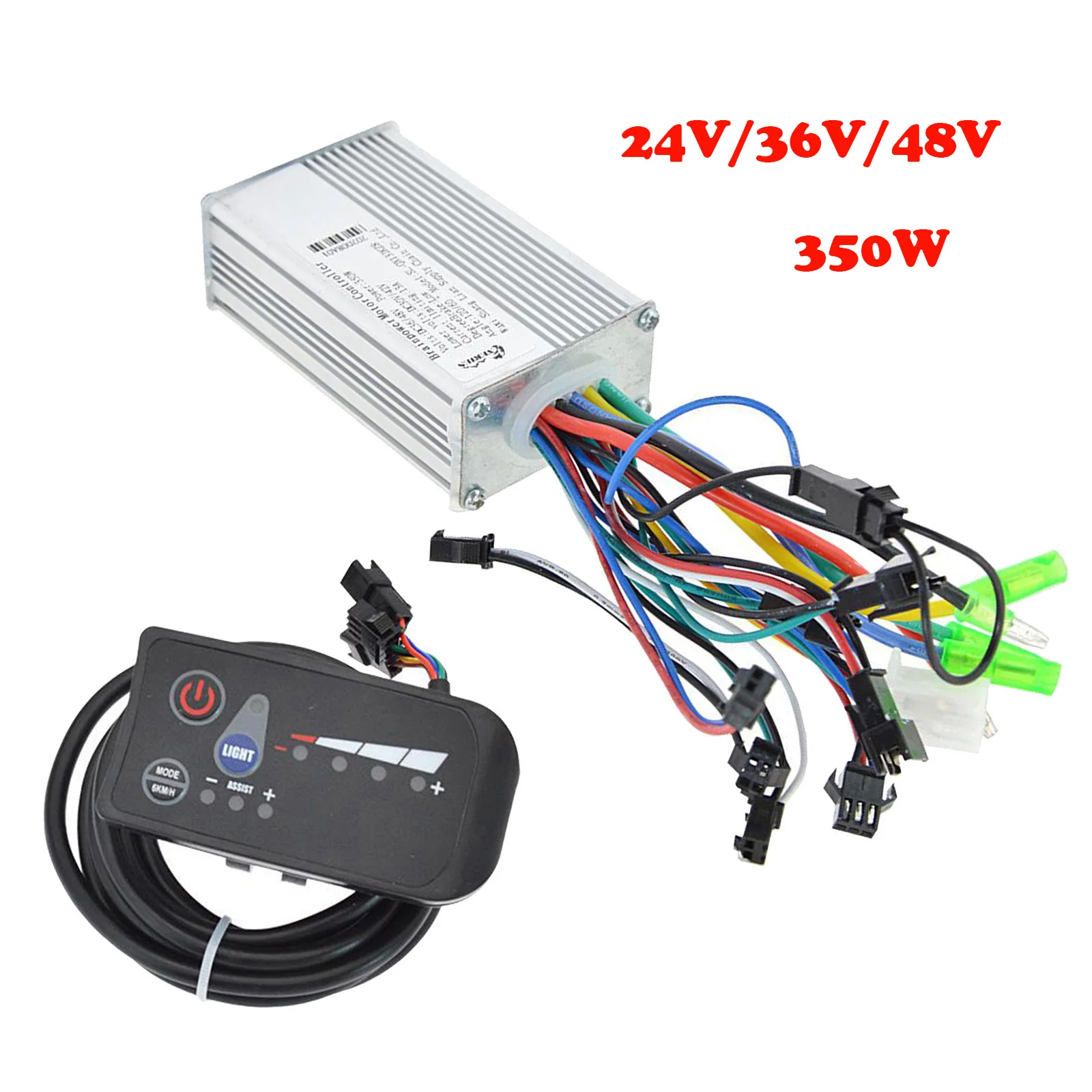 

24/36/48V Brushless Motor Controller Panel Kit Throttle Instrument Speed Control