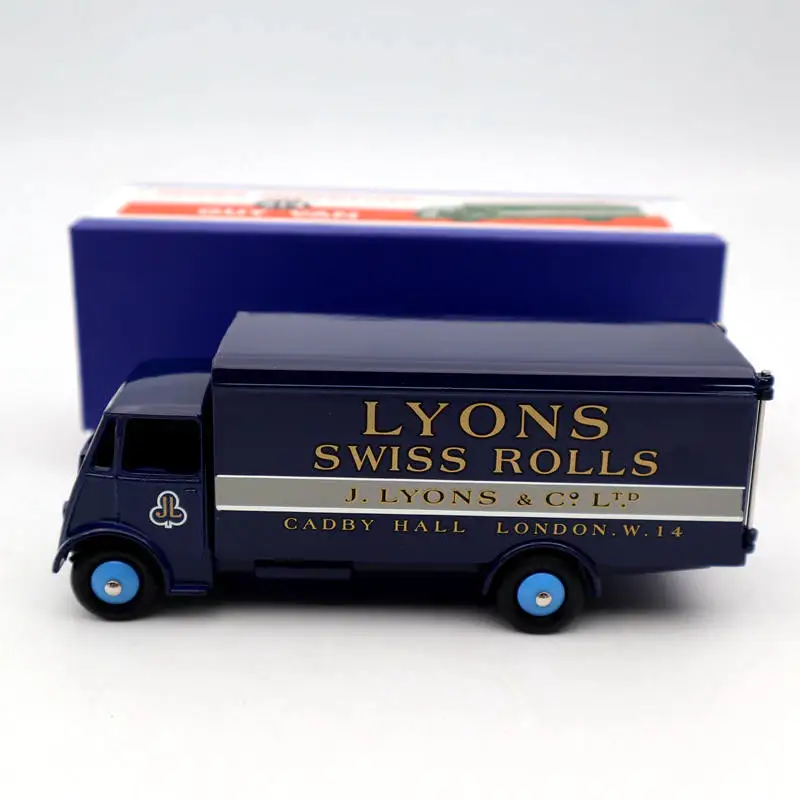 Игрушки Atlas Dinky 514 суперигрушки парень фургон грузовик синие литые модели