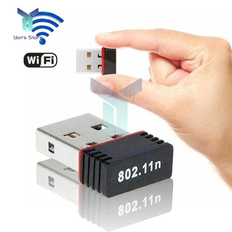 

Wireless Adapter MTK7601 150Mbps USB WiFi Adapter 802.11n/g/b IEEE 801.11n 802.11g 802.11b LAN+Antenna for PC Network