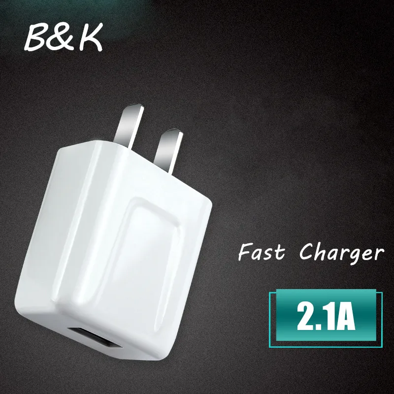 Настенное зарядное устройство USB 2.1A настенное блок зарядного устройства для iPhone