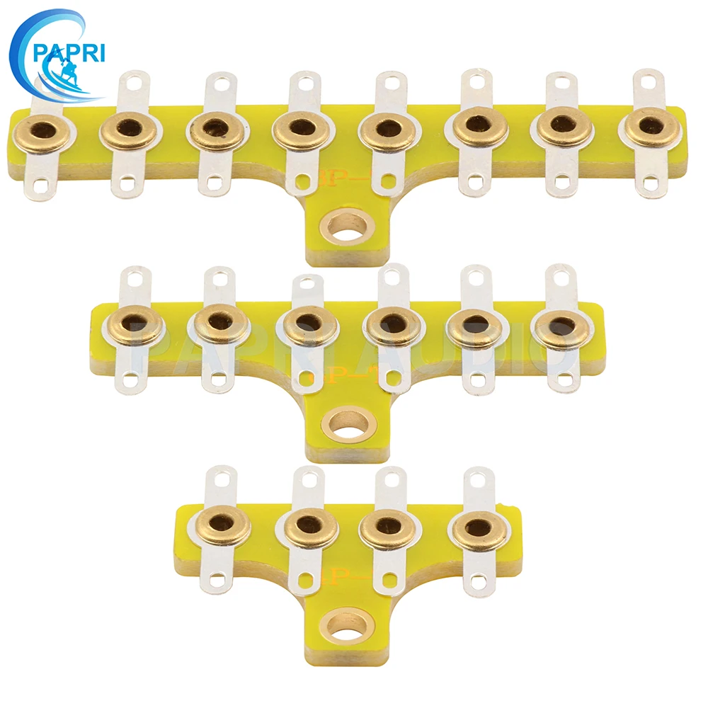 PAPRI 4-Post 6-Post 8-Posts FR4 тег полоса тег доска револьверная доска Клеммная доска для аудио DIY винтажный ламповый усилитель проект