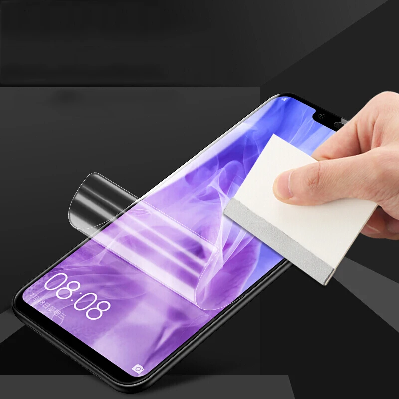 EXUNTON 3D полноразмерная защитная пленка из ТПУ для Huawei Nova 3 3i 3E Nova3 Nova3i