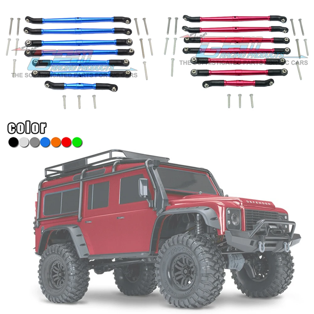 GPM для 1/10 TRX4 Defender K5 Blazer Радиоуправляемый гусеничный автомобиль металлический