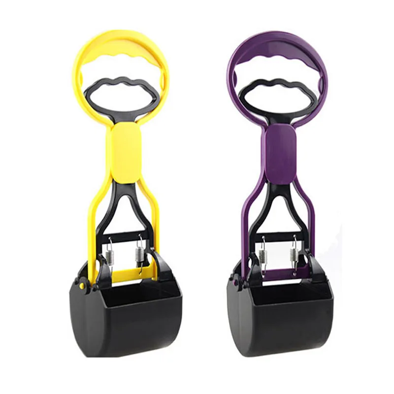 Портативный складной с длинной ручкой собачий уборщик туалета мусорный щенок