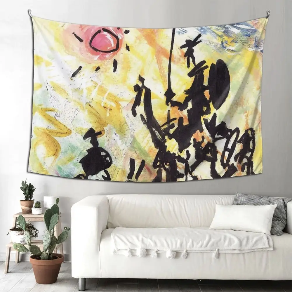 Pablo Пикассо Дон гобелен настенный Висячие покрывала арт Картины испанский