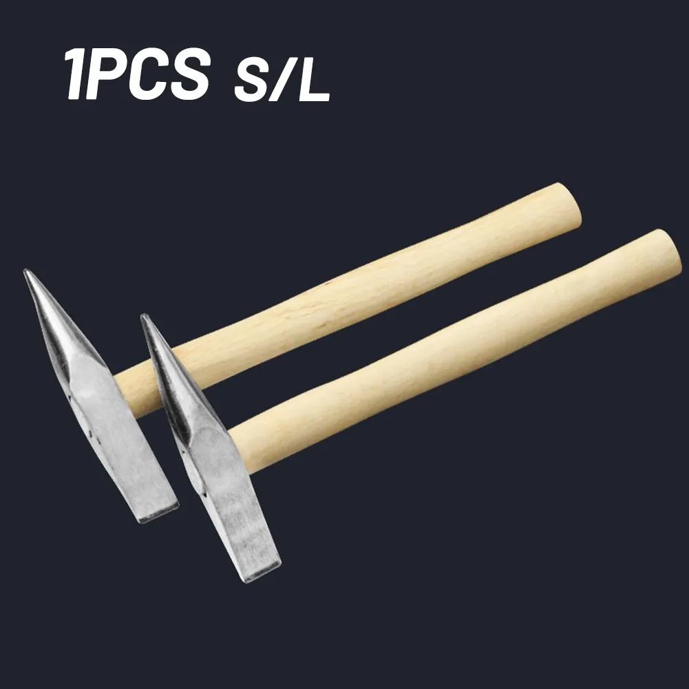 

Carbon Steel Slag Hammer With Wooden Handle Electric Welding Slag Pointed Hammer High Quality Steel Forging Wooden Handle Hammer