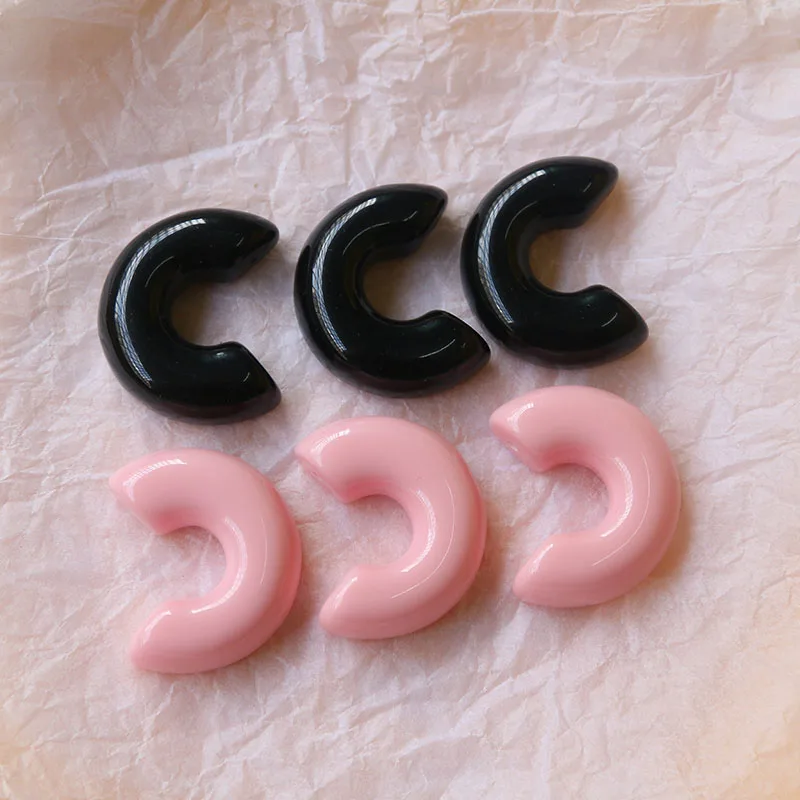 

Resin C-shaped earrings,jewelry accessories,resin,jewelry findings,diy pendant,hand made,jewelry making,diy earrings,
