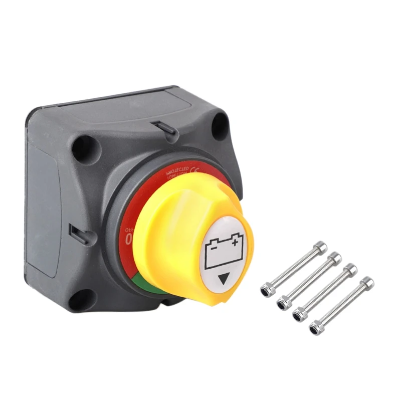 

12-60V RV отсоедините поворотного 3 позиции 100-300A автомобиля Батарея изолятор на переключатель включения/выключения для передних и задних фонар...