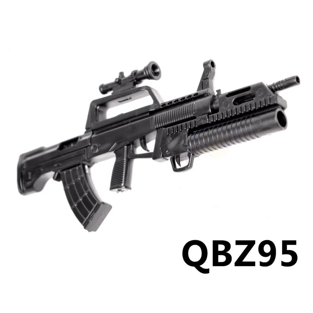 Автоматическая сборная винтовка QBZ95 модель оружия в сборе пластиковое оружие для