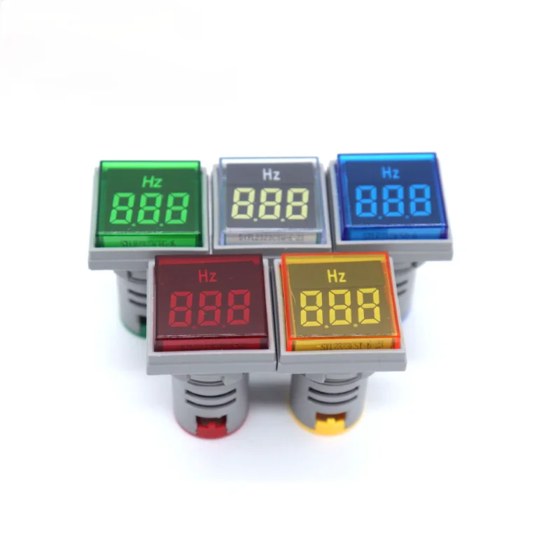 Mini Square Panel LED AC Digital Display Frequency Table Gau