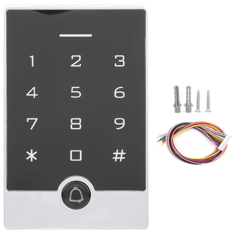 

DOOR Access Control System Standalone Keyboard and Proximity RFID Card Reader with 13.56 MHz Wiegand 26-Bit Security