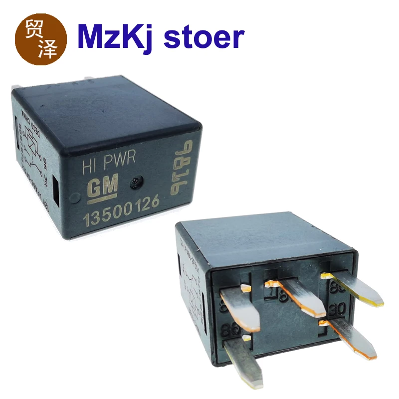 

20PCS New GM Car Relay 13500126 12V 5PIN PA66-GF30 5PIN PWR 9816 12VDC