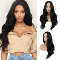 wigs for women deep body wave synthetic heat resistant long wig natural black ash blonde pink cosplay