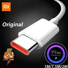 Оригинальное зарядное устройство с кабелем типа C для Xiaomi, быстрая зарядка Mi 11 9 Poco M3 X3 NFC F2 Black Shark 3 Redmi Note 10 K40 K30 Usb TipoC