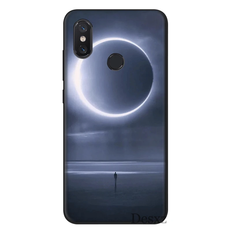 Gerleek мобильный чехол для телефона силиконовый Redmi Note 4 4X5 6 7 8 Pro 5A Prime k20 pro CoverSpace planet
